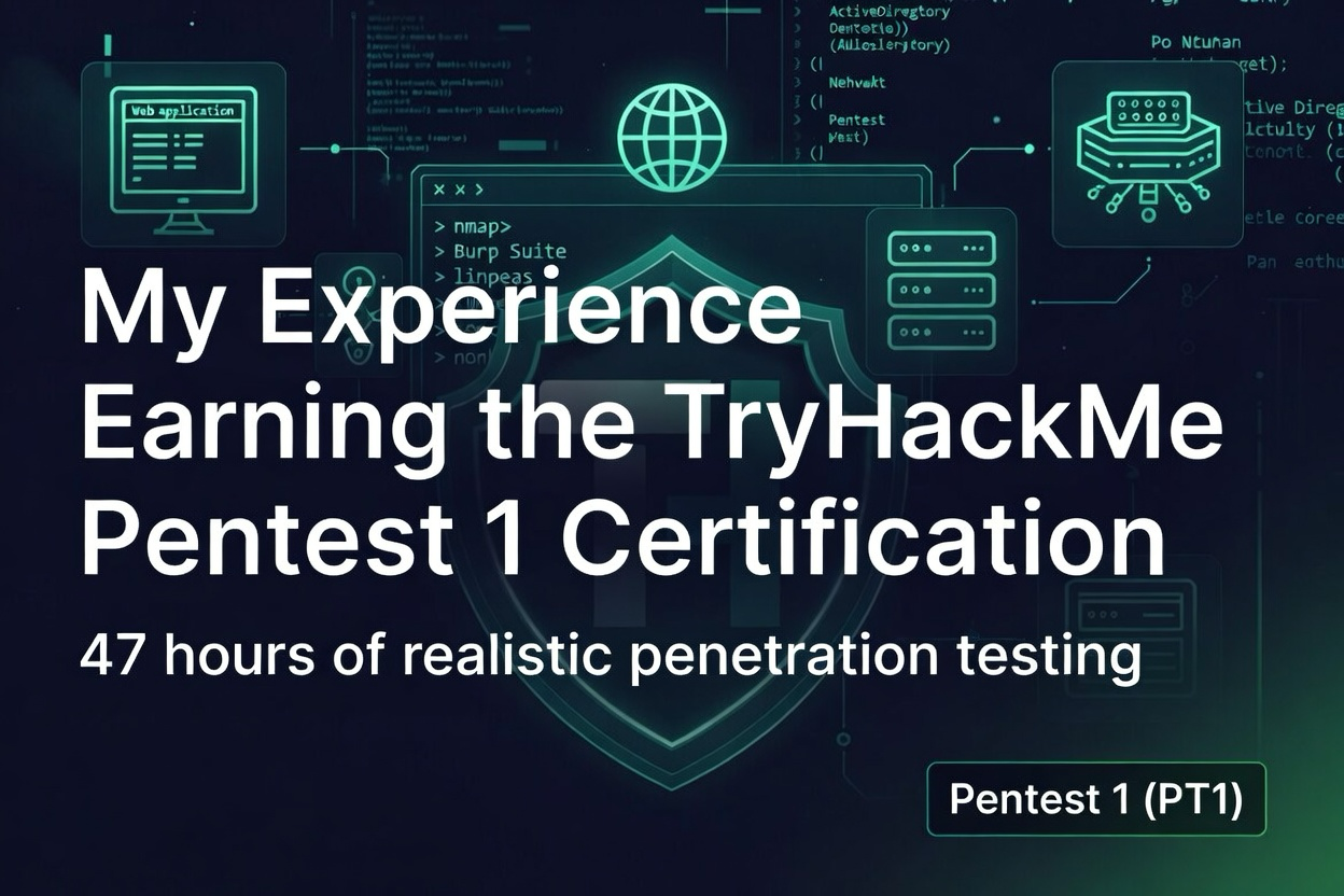 TryHackMe PT1 overview