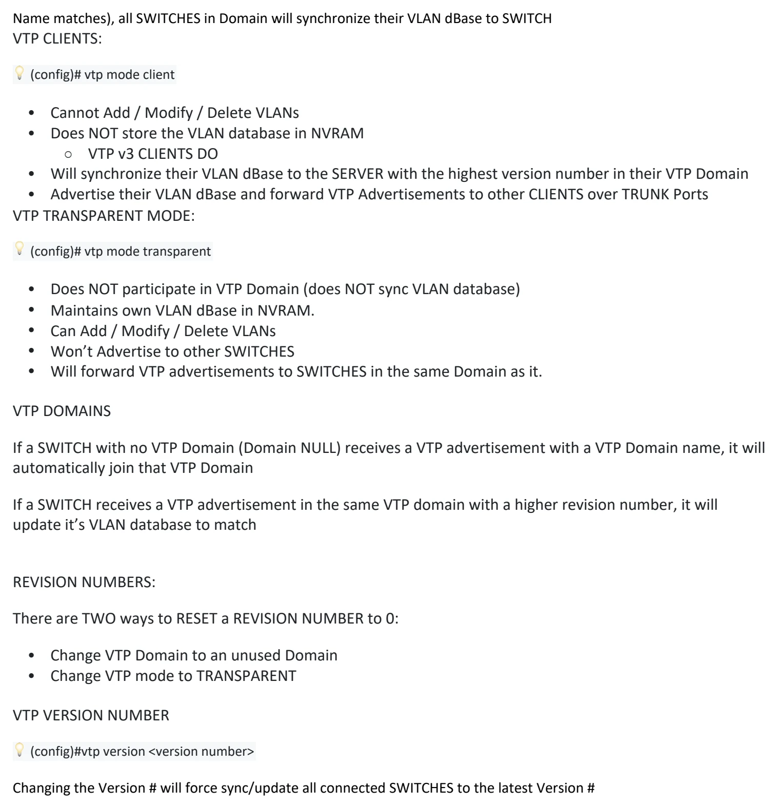 Original OneNote notes: DTP / VTP (Not in Syllabus), page 4. Text version follows below.